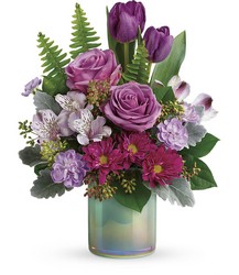 Teleflora's Art Glass Garden Bouquet from Victor Mathis Florist in Louisville, KY